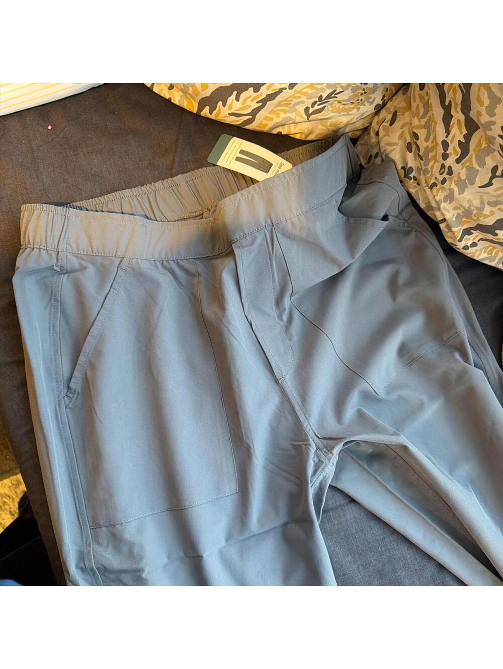 Men's Grey Sensory Pants Medium No Limbits - Picture 2 of 4